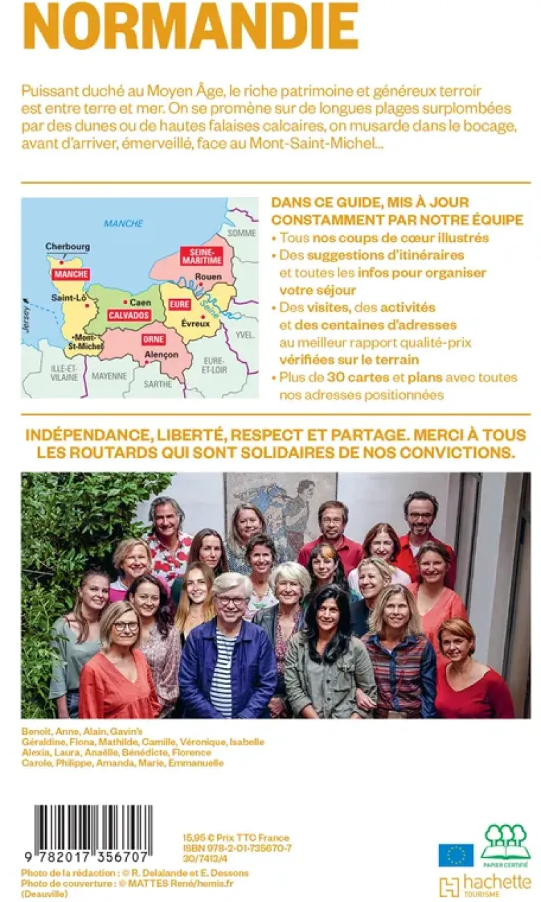 Guide du Routard Normandie 2026/27
