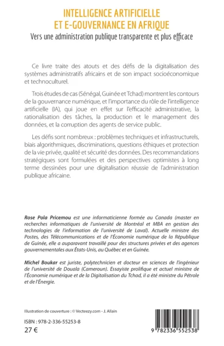 Intelligence artificielle et e-gouvernance en Afrique