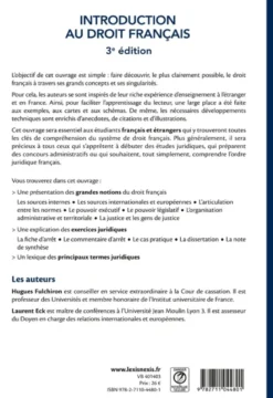 Introduction au droit français