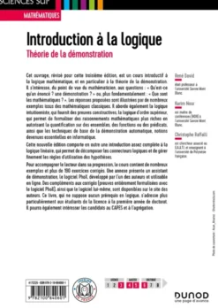 Introduction à la logique - 3e éd.
