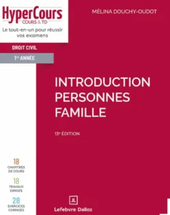 Introduction Personnes Famille. 13e éd.