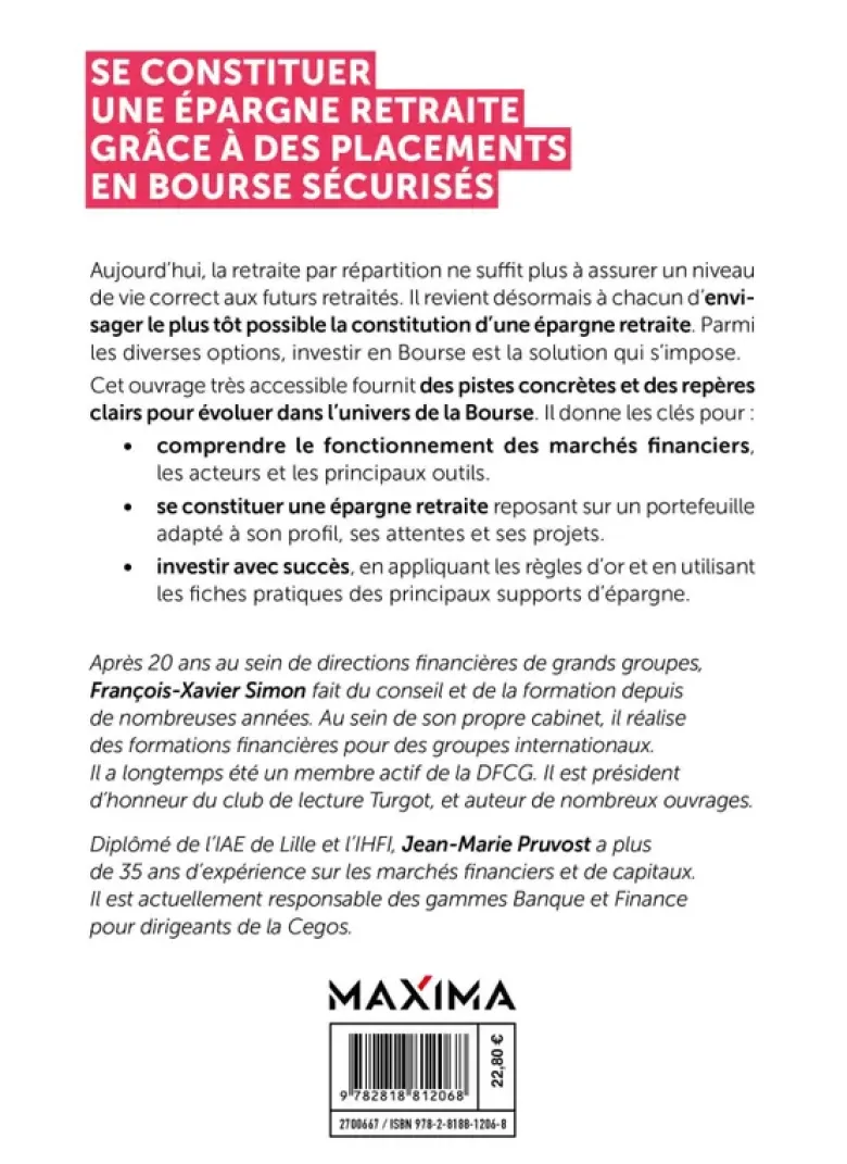 Investir en bourse pour sa retraite