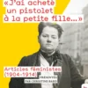 "J'ai acheté un pistolet à la petite fille..."