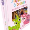 J'apprends à broder - Animaux mignons