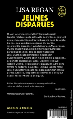 Jeunes disparues(Une enquête de Josie Quinn, Tome 1)