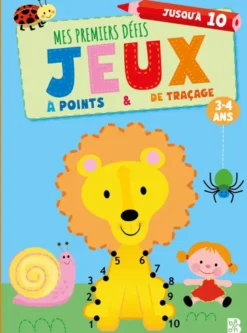 Jeux à points & de traçage 3-4 ans