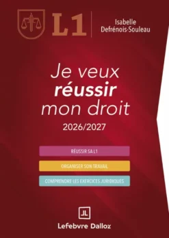 Je veux réussir mon droit 2026/2027 15ed