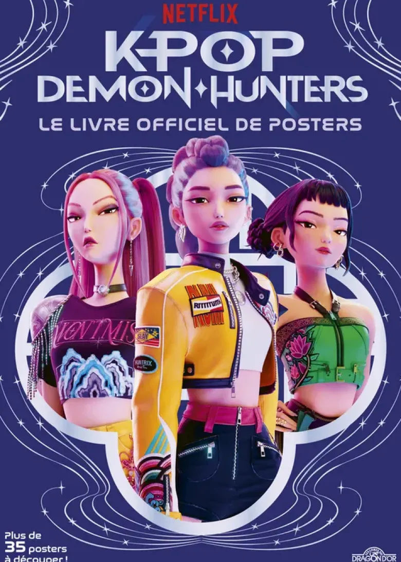 KPop Demon Hunters - Le livre officiel de posters