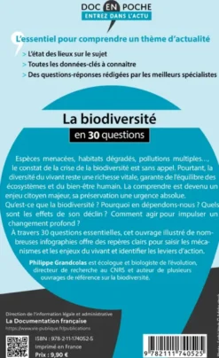 La biodiversité en 30 questions