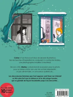 La fille dans l'écran