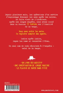 L'agent double n'est pas Borison