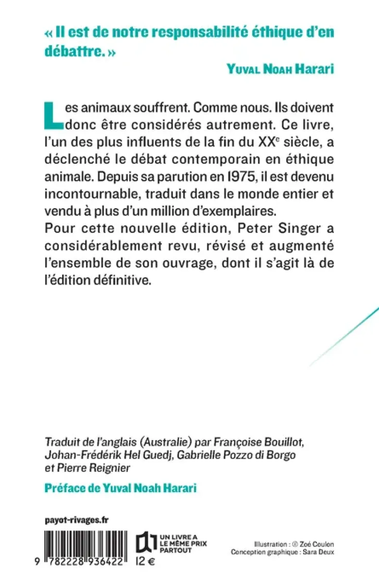 La Libération animale (édition définitive)