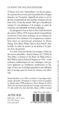 La musique minimaliste