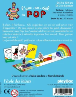 L'arc-en-ciel de Pop - Le jeu