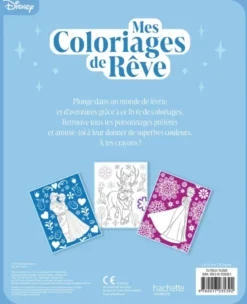 LA REINE DES NEIGES - Mes Coloriages de rêve - Disney