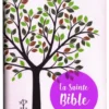 La Sainte Bible Segond 1910 - Imprimé rose, similicuir, souple, format compact
