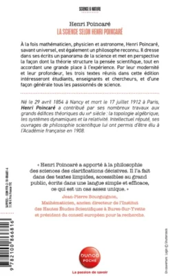 La science selon Henri Poincaré