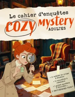 Le cahier d'enquêtes Cozy Mystery Adultes