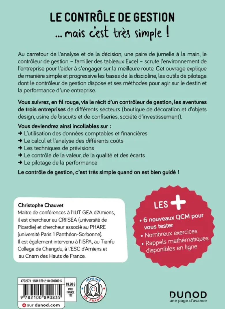 Le contrôle de gestion... mais c'est très simple !