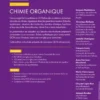 Le cours de chimie organique - 5e éd.