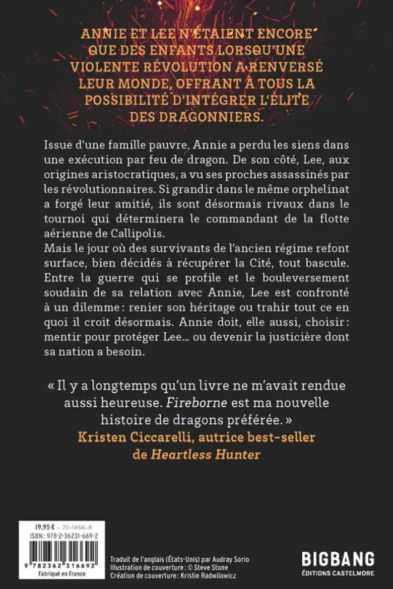 Le Cycle Aurélien, T1 : Fireborne