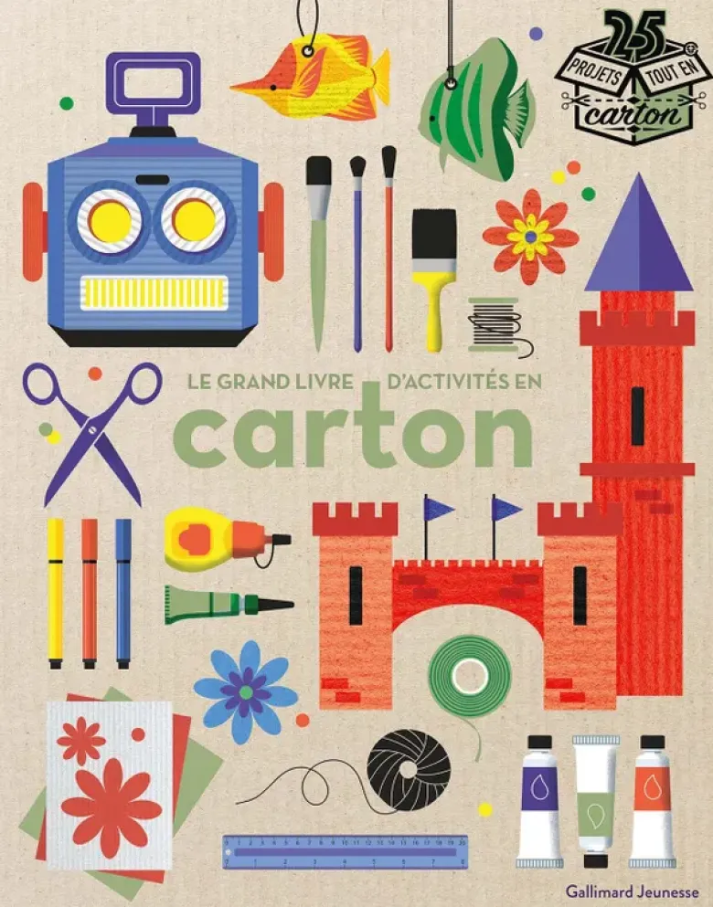 Le grand livre des activités en carton