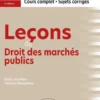 Leçons de Droit des marchés publics