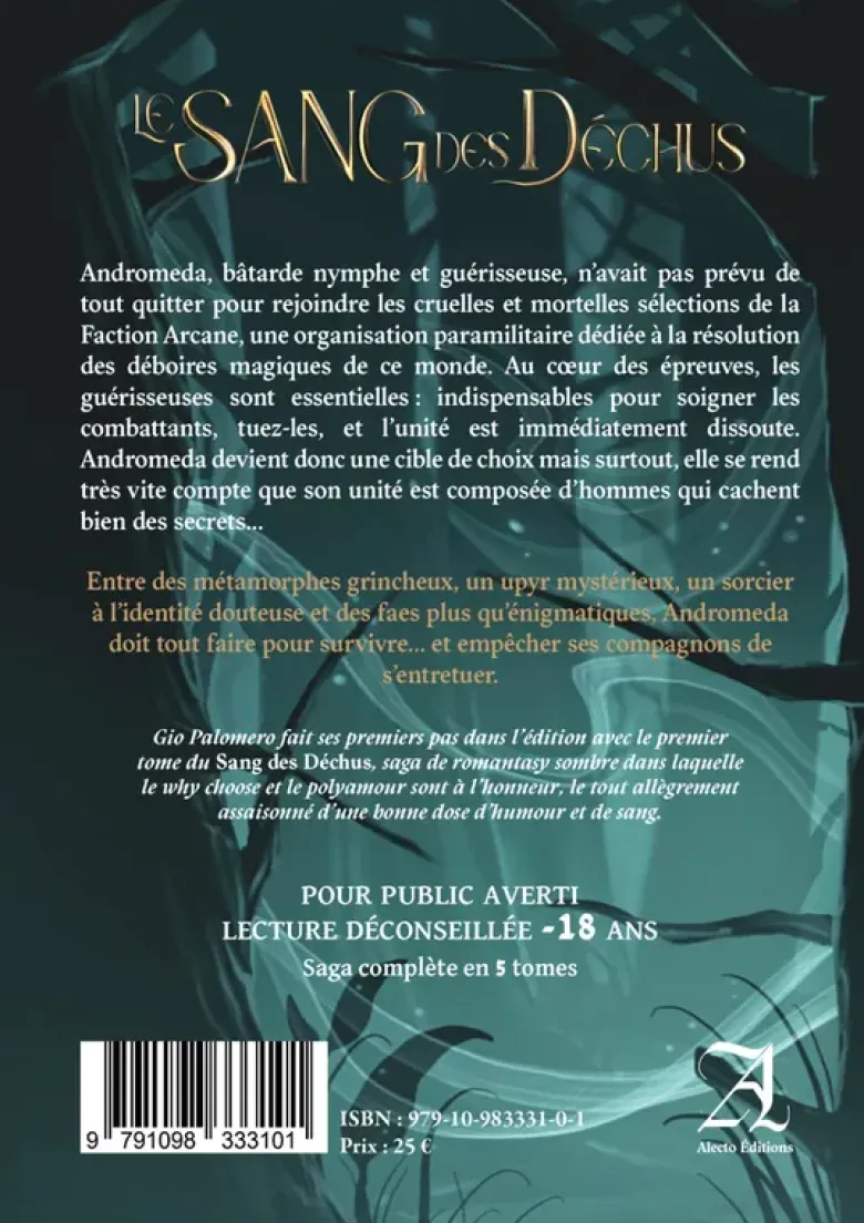 Le Sang des Déchus, Tome 1 - Aventurine
