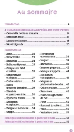 Les antisèches de Terre vivante : Aromathérapie pour les petits