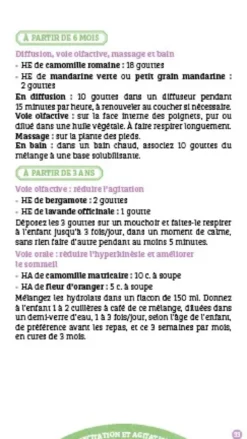 Les antisèches de Terre vivante : Aromathérapie pour les petits
