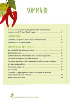 Les clés de l'alimentation anti-cancer et anti-inflammatoire