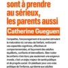 Les Enfants sont à prendre au sérieux, les parents aussi