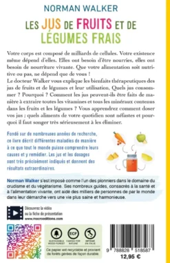 Les jus de fruits et de légumes frais