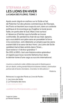 Les Lions en hiver (Les Florio, Tome 3)