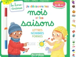 Les livres-ardoises - Je découvre les mois et les saisons