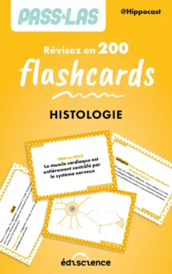 Les PASSCardsPASS & LAS Histologie - Révisez en 200 flashcards !
