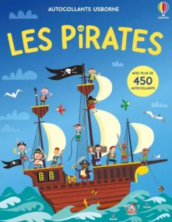 Les pirates - Autocollants Usborne - Dès 5 ans