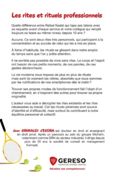 Les rites et rituels professionnels