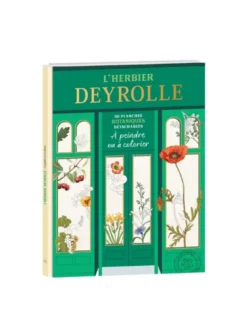 L’Herbier Deyrolle à colorier - Livre de coloriage adulte, botanique, planches détachables, activité anti-stress et relaxation