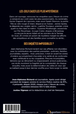 L'Heure du crime - Spécial cold cases