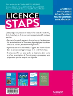 Licence STAPS : Anatomie, physiologie, biomécanique, neurosciences du sport et entraînement
