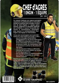 Livre "Chef d'agrès 1 équipe - Encadrant(e) des opérations des secours"