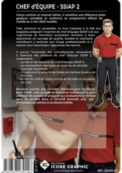 Livre SSIAP2 - Service de Sécurité Incendie et d'Assistance à Personnes - Chef d'équipe