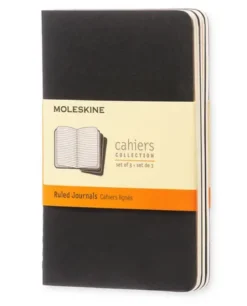 Lot de 3 cahiers poche - Pages lignées
