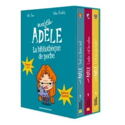 Ma bibliothèque Mortelle Adèle : Coffret des tomes 1 à 3