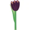 Marque-page fleur - Tulipe violet