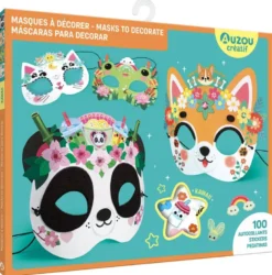 Masques à décorer - Kawaii