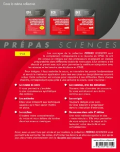 Mathématiques appliquées - Informatique - ECG 1re année