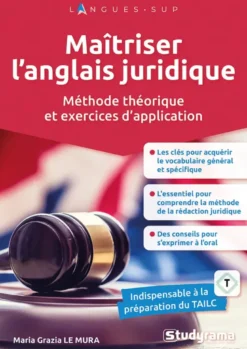 Maîtriser l'anglais juridique