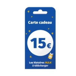 MAX - Carte cadeau 15 euros - La Boîte à Histoires de l'école des loisirs